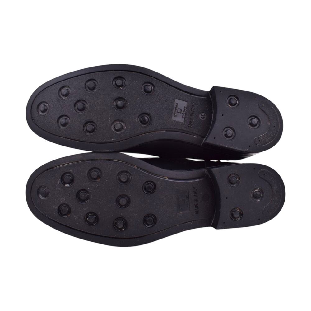LOVE Moschino Ketsby sneakers in black and mirror gold | Size 40 - Picture 9 of 10